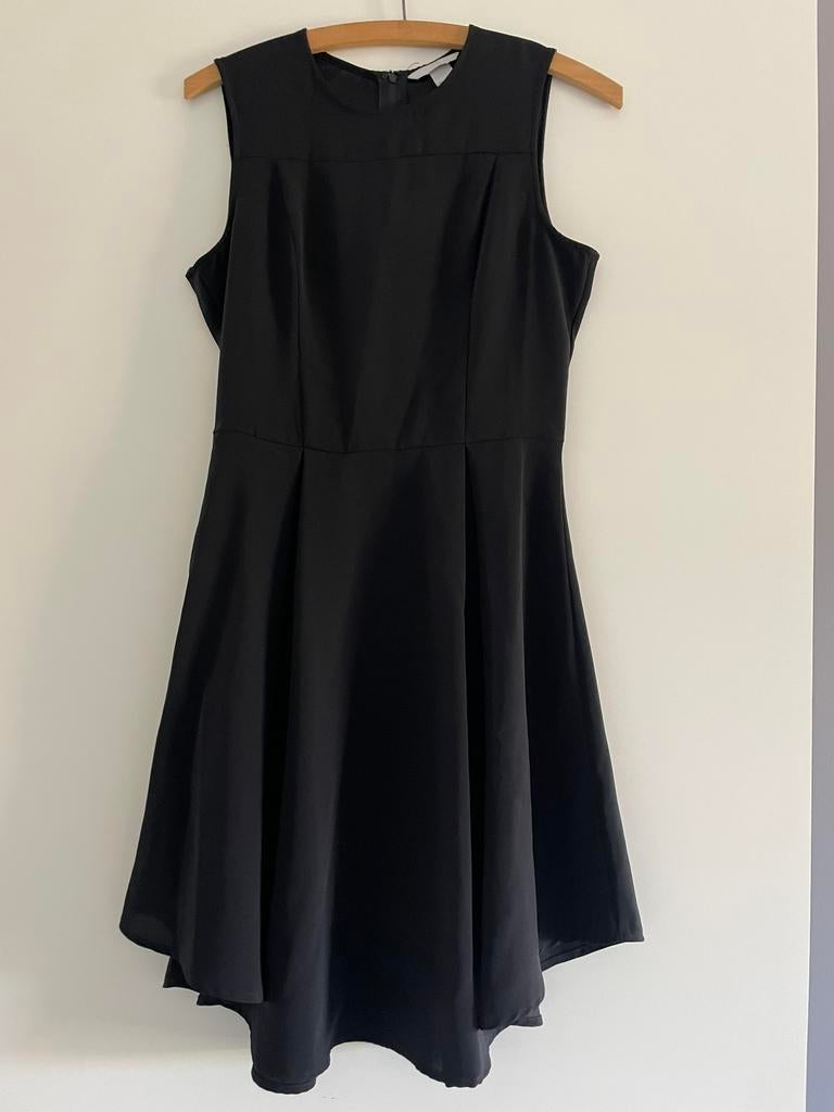 Mooi zwart jurkje maat S, Zwart, Ophalen of Verzenden, Zo goed als nieuw, Maat 36 (S)