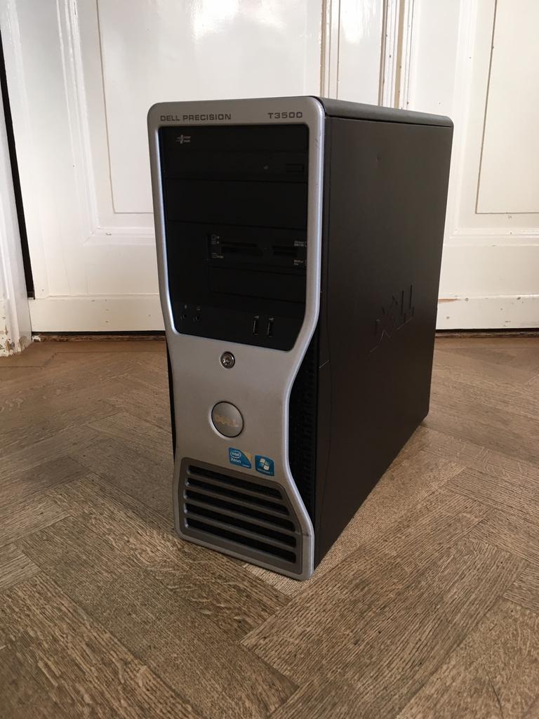 Dell Precision T3500 Xeon (Quad-Core, dGPU, 12GB ECC, SSD), Computers en Software, Desktop Pc's, Ophalen, Gebruikt, Intel Xeon W3565