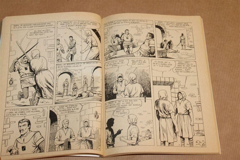 Het Grote Duel — Ivanhoe Strip, Vintage 1968, Eén stripboek, Ophalen of Verzenden, Gelezen