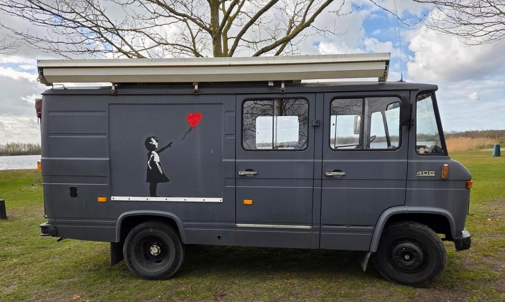 Mercedes L 408 G. Bouwjr 1971! Goede staat! Dubbellucht., Particulier, Buscamper of Camperbus, Mercedes-Benz