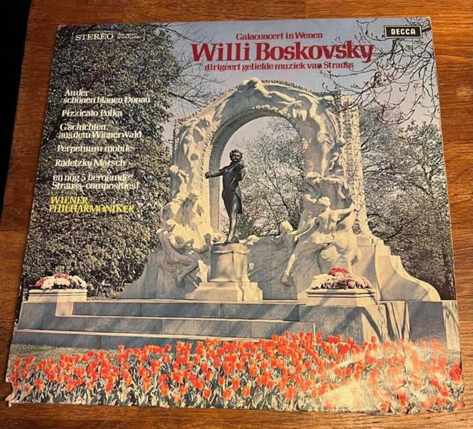 LP Willy Boskovsky Galaconcert In Wenen, Ophalen of Verzenden, Zo goed als nieuw, 12 inch