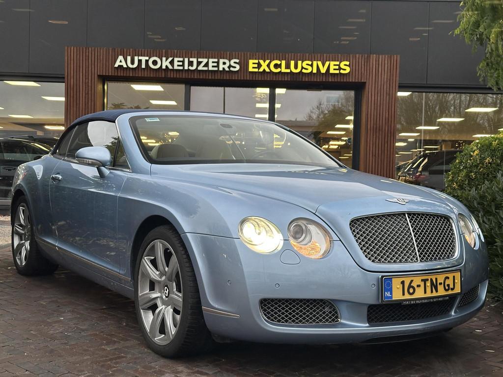 Bentley Continental GTC 6.0 W12 Cabriolet Nederlandse auto,, Auto's, Bentley, Automaat, Startonderbreker, Gebruikt, Bedrijf