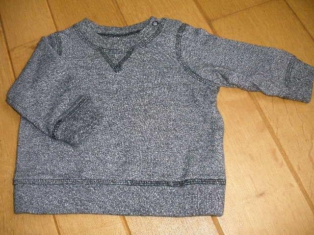 Sweater grijs wit mêlee maat 56, Ophalen of Verzenden, Zo goed als nieuw, Jongetje of Meisje, Truitje of Vestje