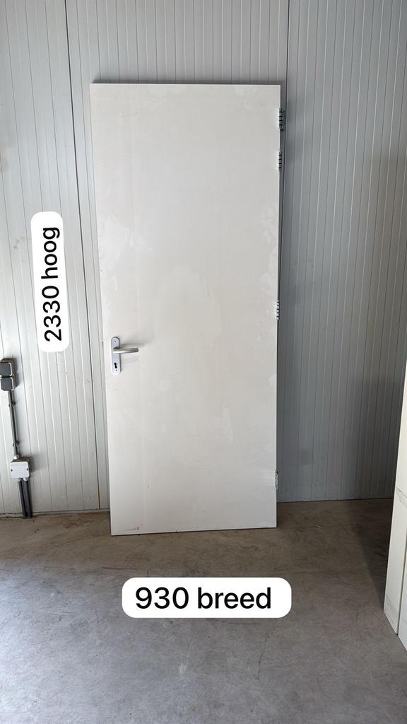 2x HPL deuren 2330x930 mm, Ophalen, Gebruikt, 80 tot 100 cm, 215 cm of meer