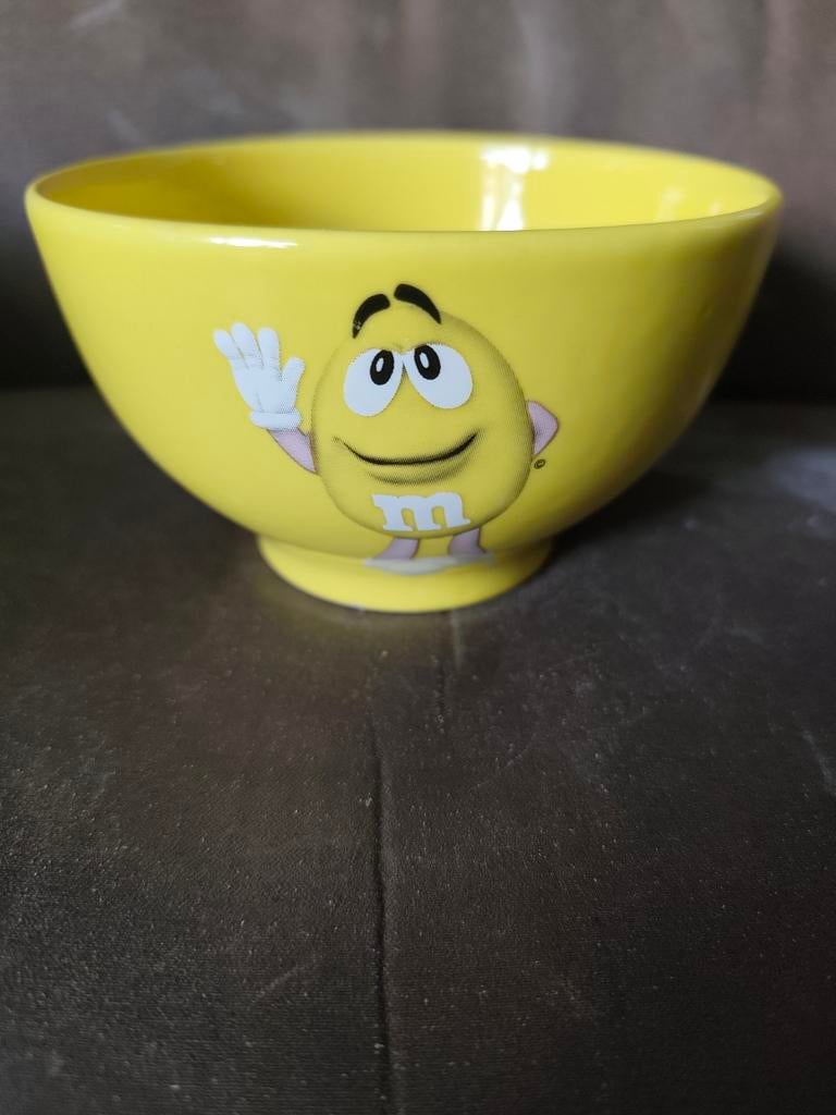 M&M's Gele Schaaltje - Leuk voor Snacks of Ontbijt, Ophalen of Verzenden