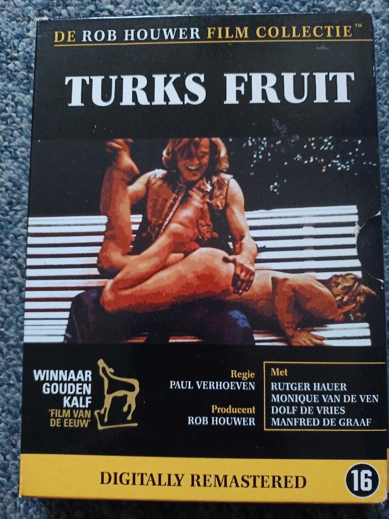 Turks Fruit - Rutger Hauer Monique van de Ven Erotica, Cd's en Dvd's, Dvd's | Nederlandstalig, Vanaf 16 jaar, Ophalen of Verzenden