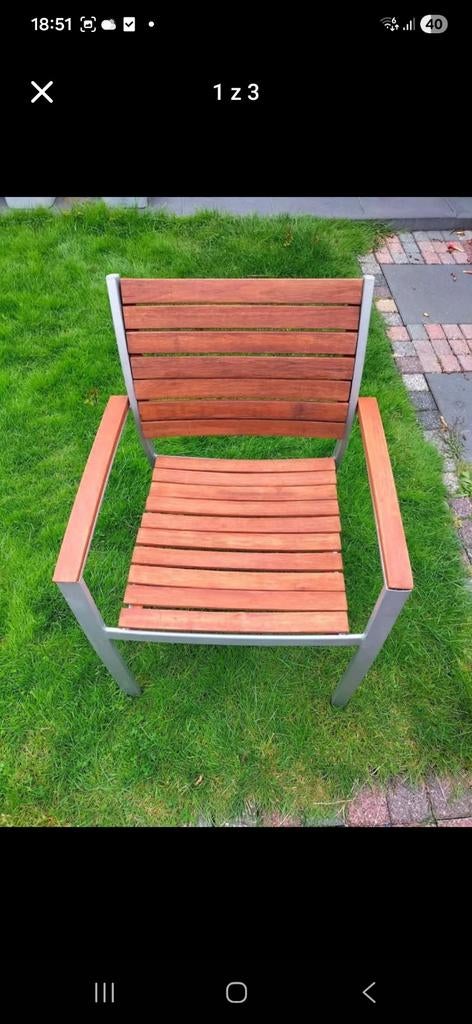 4 tuinstolen, Tuin en Terras, Ophalen