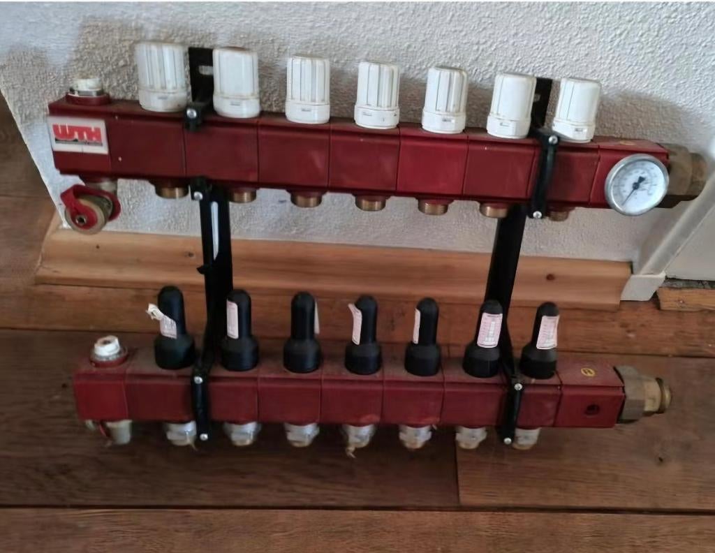 Vloerverwarming verdeler, Gebruikt, Minder dan 30 cm, Overige typen, Minder dan 60 cm