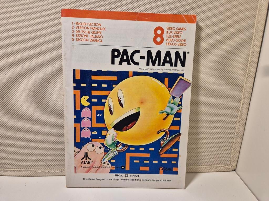 Boekje van Pac-Man PacMan, Avontuur en Actie, 1 speler, Ophalen of Verzenden, Zo goed als nieuw