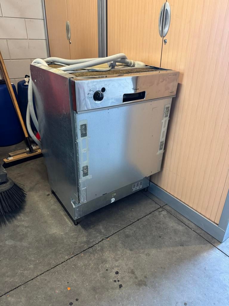 Whirlpool ADG 8341 IX vaatwasser, Ophalen, Gebruikt, 60 cm of meer, Inbouw