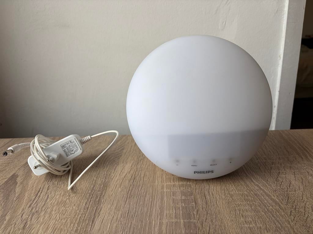Philips Wake-Up Light HF3531, Witgoed en Apparatuur, Wekkers, Ophalen of Verzenden, Gebruikt, Digitaal