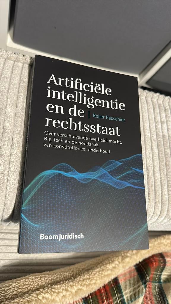 Artificiële intelligentie en de rechtstaat. Reijer Passchier, Ophalen of Verzenden, Gamma, Nieuw, WO