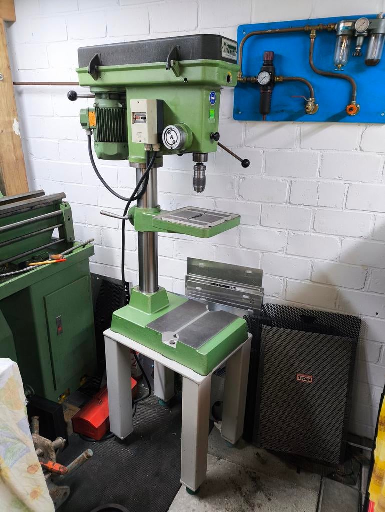 SERRMAC model 16/17 kolomboor, Doe-het-zelf en Verbouw, Gereedschap | Boormachines, Gebruikt, Kolomboormachine, Ophalen