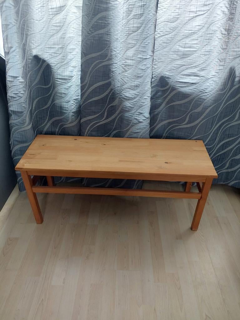 Lage sidetable of bankje, Huis en Inrichting, Tafels | Sidetables, Ophalen, 25 tot 50 cm, Rechthoekig, 100 tot 150 cm
