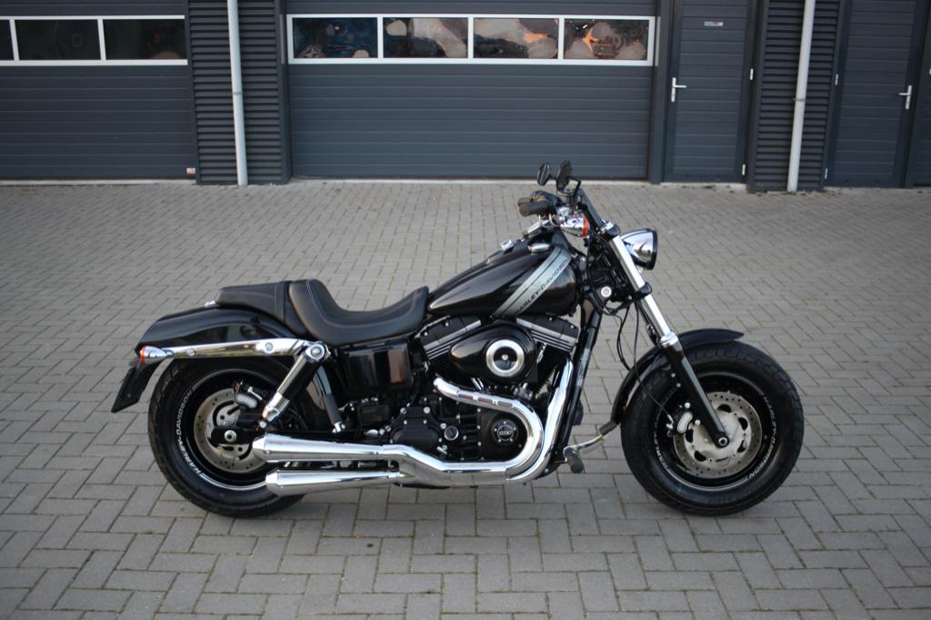 Harley Davidon Dyna Fat Bob, Motoren, Motoren | Harley-Davidson, Bedrijf, Toermotor, meer dan 35 kW, 2 cilinders, Motorrijbewijs A