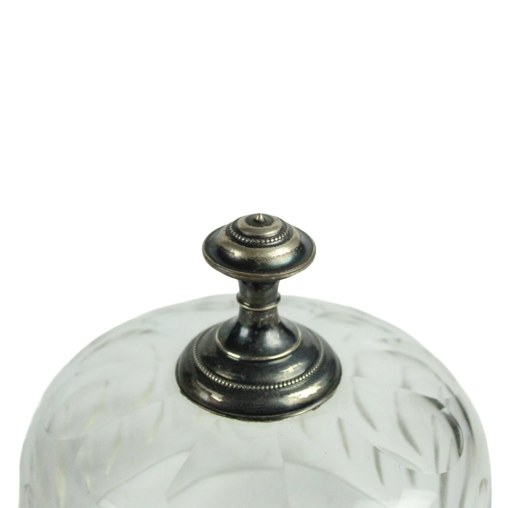 Set van 3 glazen stolpjes / botervlootjes – ca. 1920–1950, Ophalen of Verzenden