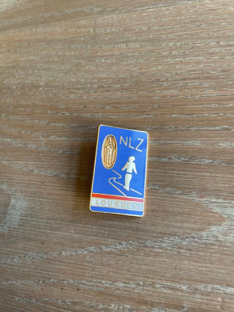 Vintage NKV Lourdes bedevaartspeldje, Ophalen of Verzenden