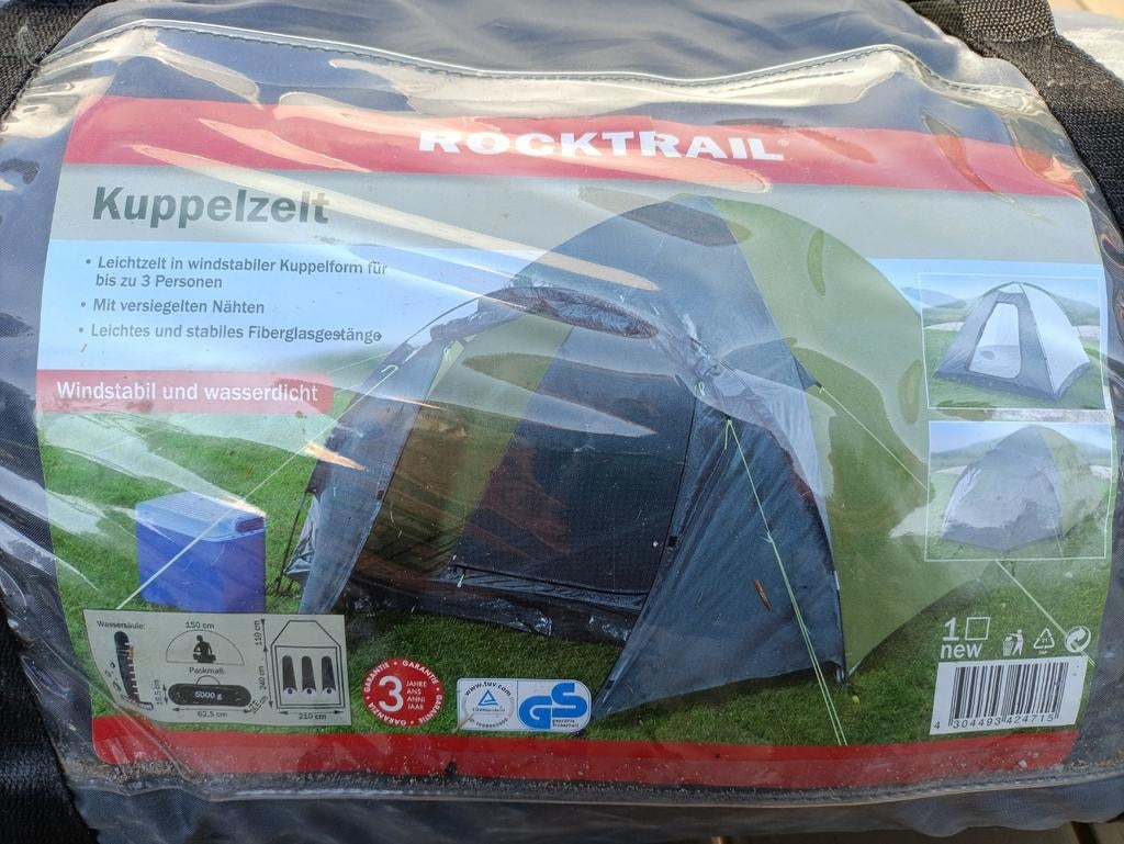 Rocktrail koepeltent, 2x gebruikt, Ophalen of Verzenden