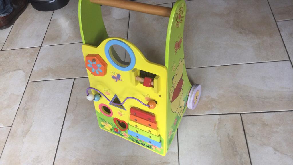 Loopkarretje van hout  een duurzaam product, Ophalen of Verzenden, Zo goed als nieuw, Overige typen