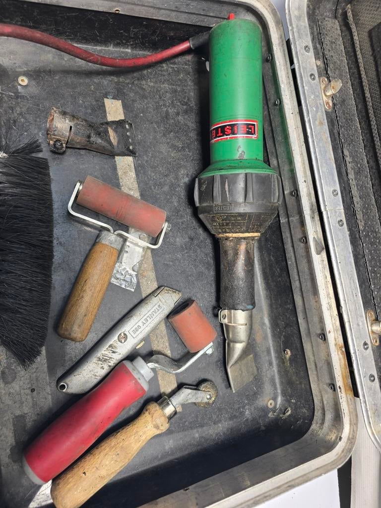 Leister triac föhn heteluchtpistool set, Ophalen of Verzenden, Leister, N.v.t, N.v.t