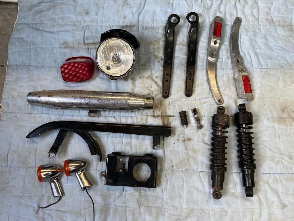 Harley Davidson Sportster onderdelen, project, Motoren, Ophalen of Verzenden, Gebruikt