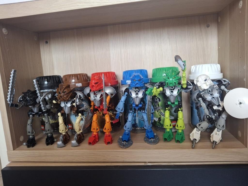 LEGO Bionicle Toa Nuva 2002 – Complete set + canisters, Bionicle, Compleet, Lego, Ophalen of Verzenden