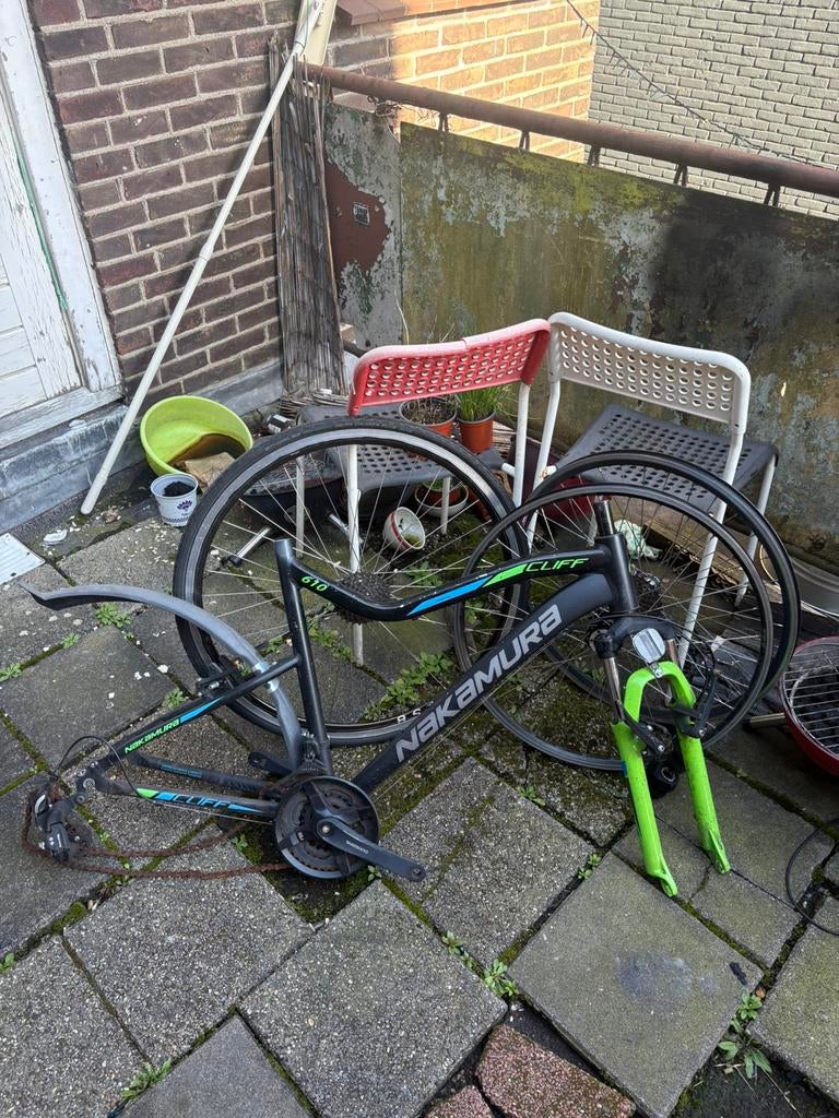 Fietsonderdelen mountainbike & racefiets, Fietsen en Brommers, Fietsonderdelen, Ophalen, Zo goed als nieuw, Mountainbike, Wiel