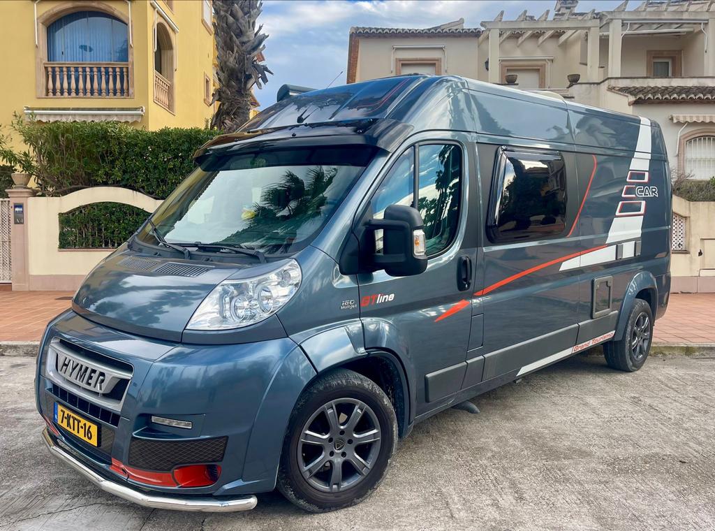 Hymer Buscamper - 3.0L Iveco/fiat +-104.000km zeer mooi!, Caravans en Kamperen, Campers, Koelkast, Buscamper of Camperbus, Fiat