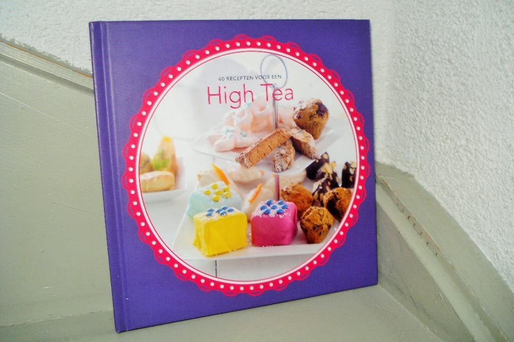 40 recepten voor een High Tea, Taart, Gebak en Desserts, Ophalen of Verzenden, Zo goed als nieuw, Europa