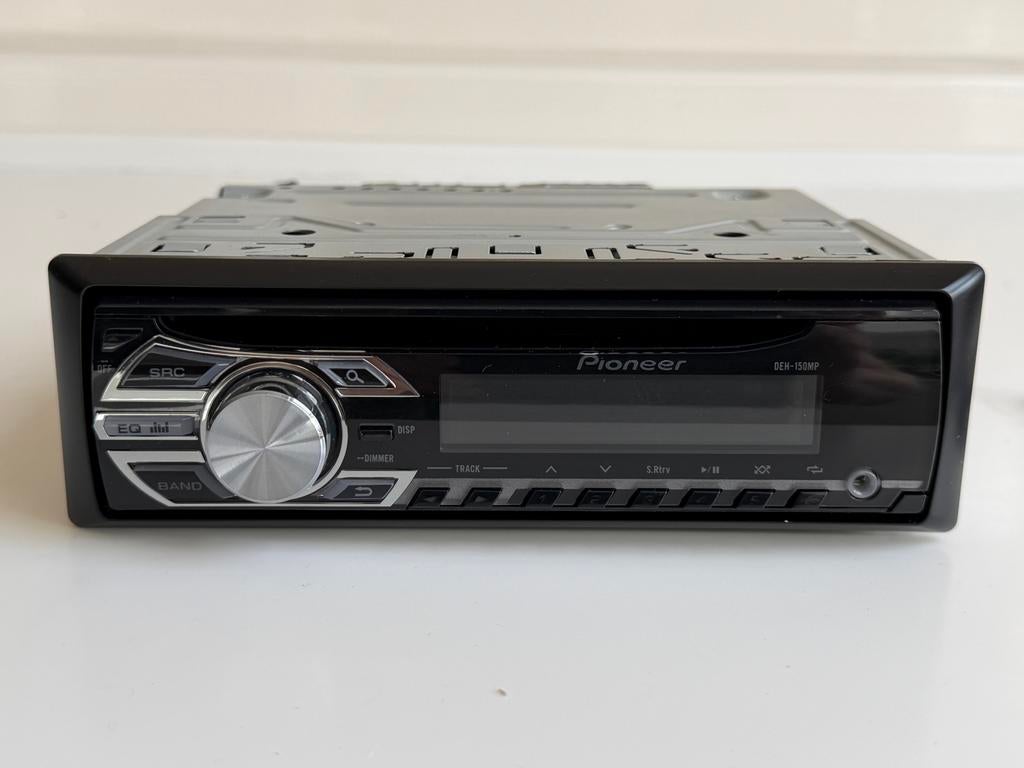Pioneer DEH-150MP autoradio met bedrading, Ophalen of Verzenden, Gebruikt
