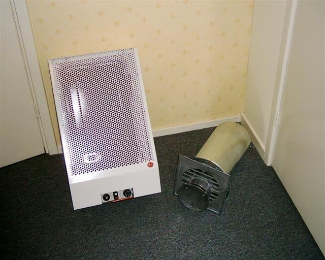 dru art 2t. 3,3 kw met themostaat, Huis en Inrichting, Kachels, Gas, Gevelkachel, Ophalen of Verzenden, Zo goed als nieuw