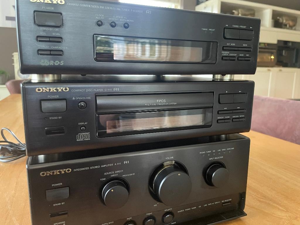 Onkyo stereo Midi set, Losse componenten, Zo goed als nieuw, Tuner of Radio, Ophalen