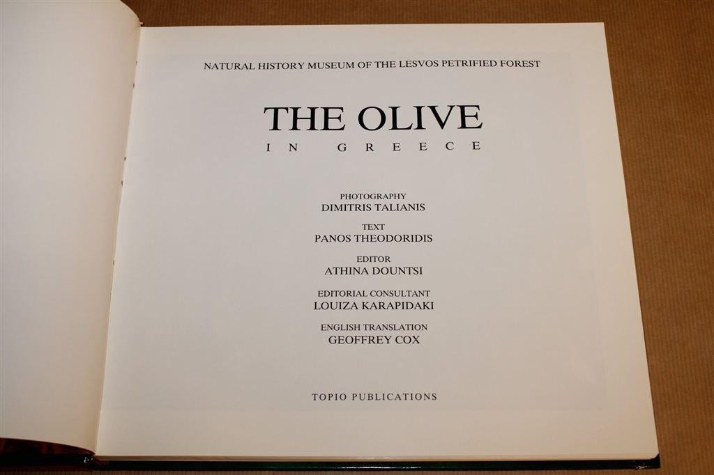 Olijf in Griekenland — Fotoboek over Olijfcultuur [EN], Boeken, Natuur, Ophalen of Verzenden, Zo goed als nieuw, Vogels