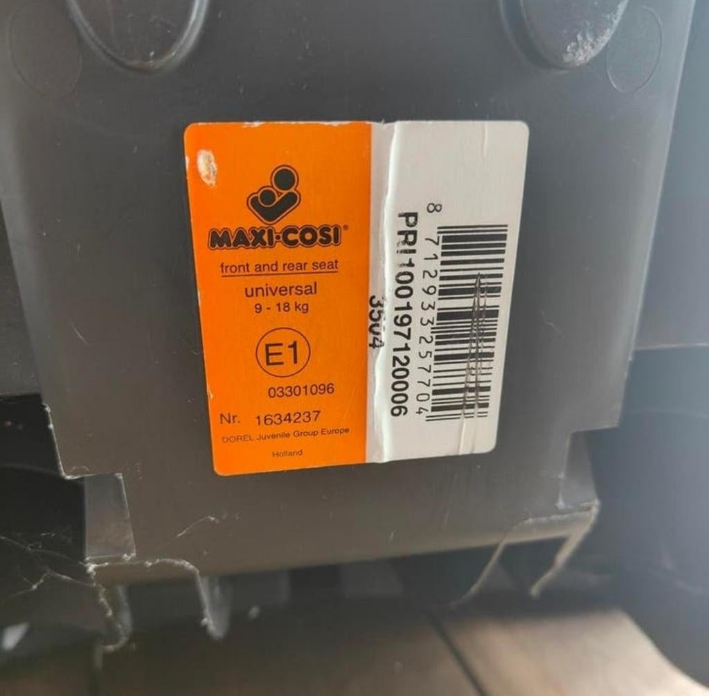 Gratis Maxicosi autostoel, Kinderen en Baby's, Ophalen, Gebruikt