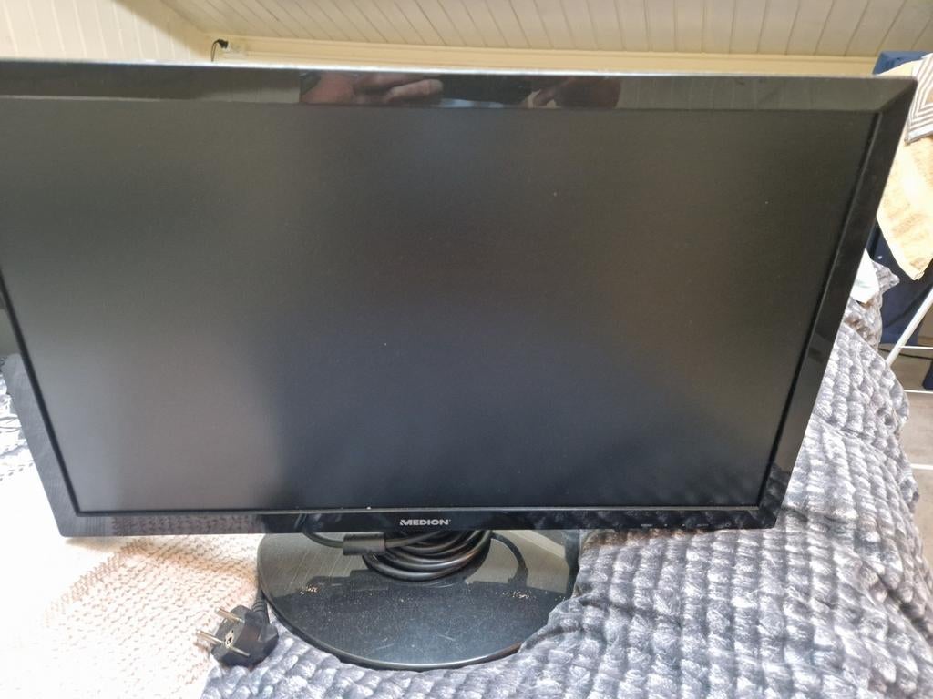 Monitor Medion 23.6 inch LED Backlight MD20461 NL, Ophalen, HDMI, Full HD, LED