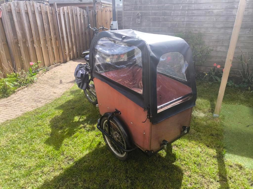 Babboe Big elektrische bakfiets, Fietsen en Brommers, Fietsen | Bakfietsen, Ophalen, Gebruikt, 4 kinderen of meer