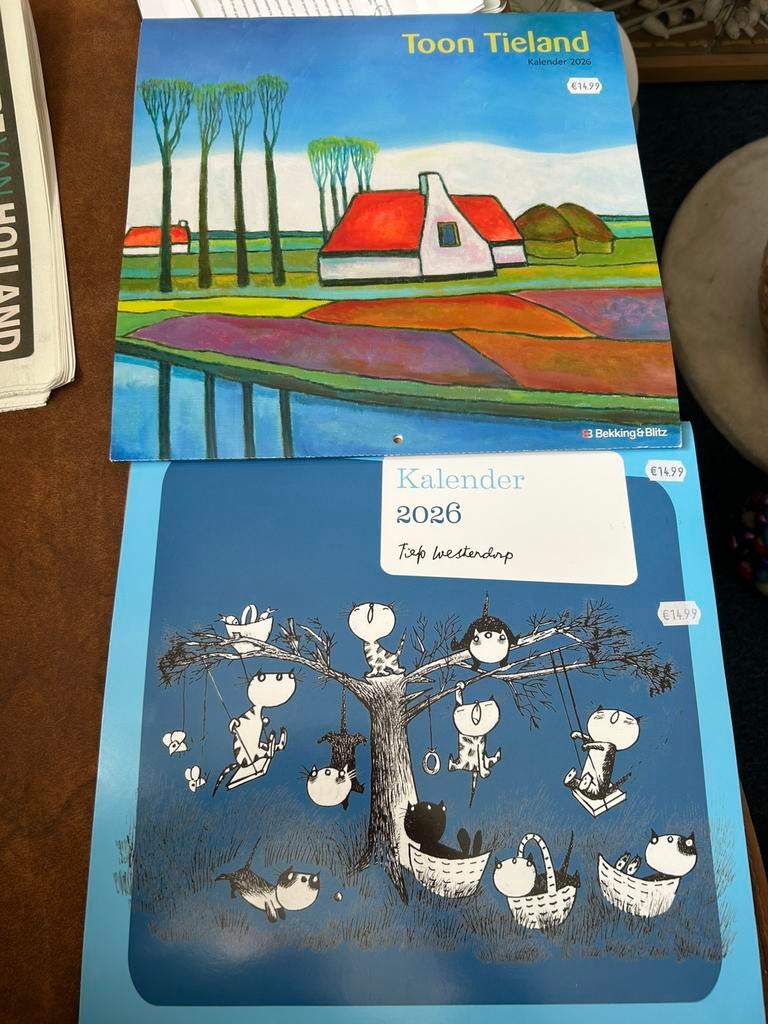 2 nieuwe kalenders , fiep westendorp/ toon tieland, Ophalen of Verzenden, Maandkalender, Zo goed als nieuw