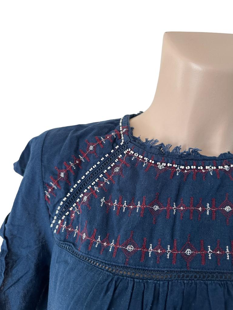 Bimba Y Lola top L, Blauw, Ophalen of Verzenden, Zo goed als nieuw, Zonder mouw