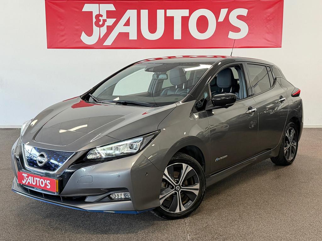 Nissan LEAF e+ TEKNA 62 kWh LEER, NAVIGATIE/CAMERA, CRUISE,, Gebruikt, Adaptive Cruise Control, 62 kWh, 385 km