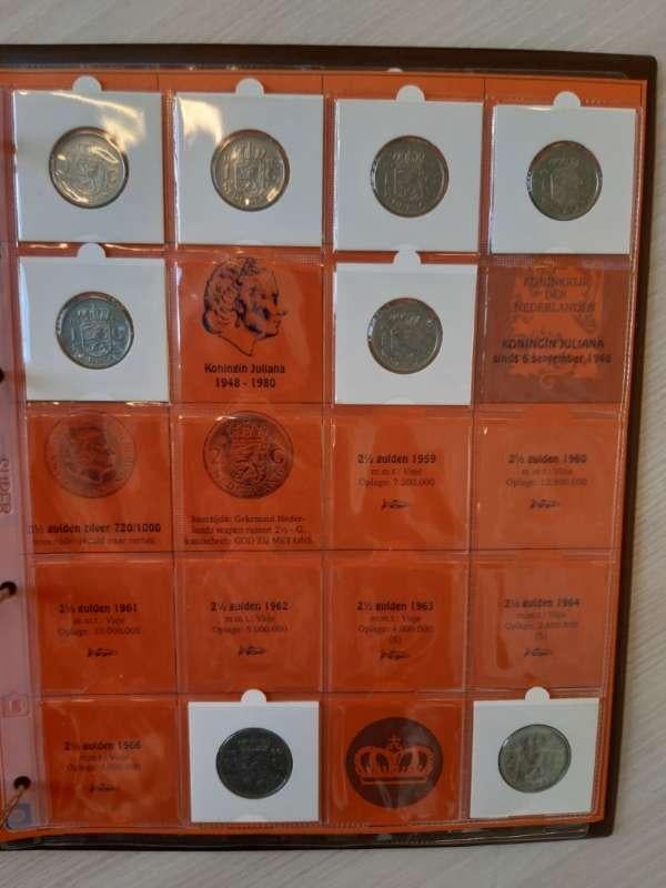 Nederland verzameling Juliana 1 Cent t/m 2,5 Gulden excl. zi, Postzegels en Munten, Munten | Nederland, Koningin Juliana, Setje