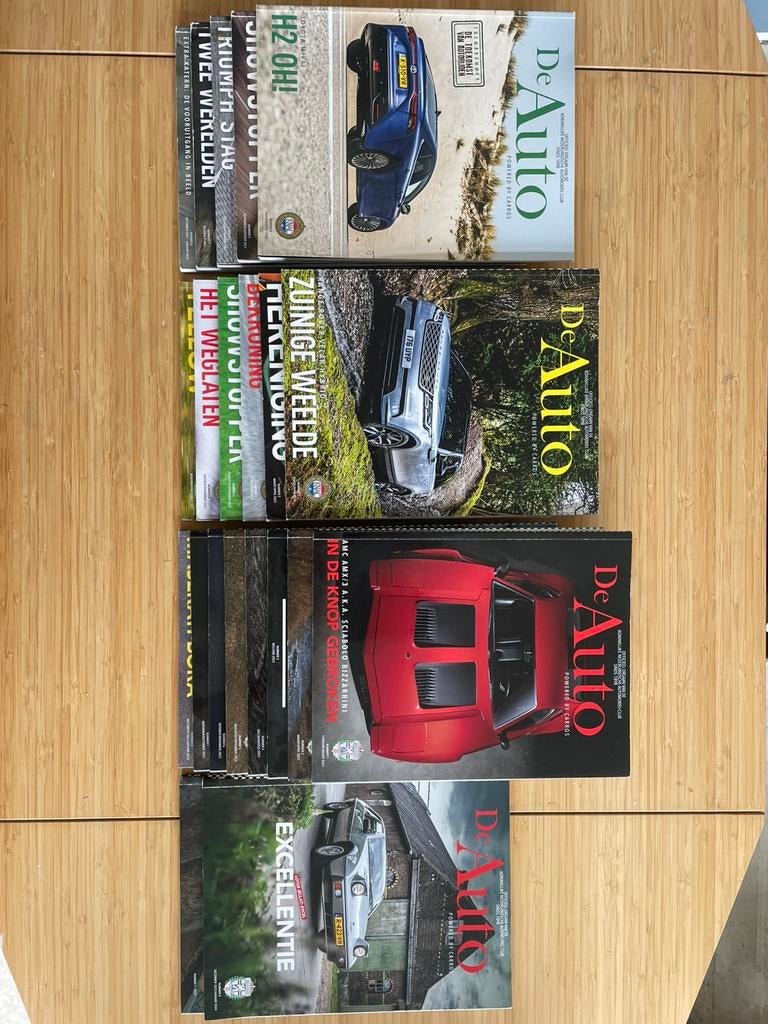 De Auto, Boeken, Tijdschriften en Kranten, Ophalen, Zo goed als nieuw