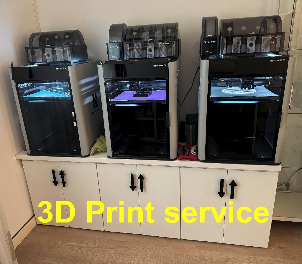 3D print service, Computers en Software, 3D Printers, Ingebouwde Wi-Fi, Nieuw, Ophalen of Verzenden, Bambulab H2C