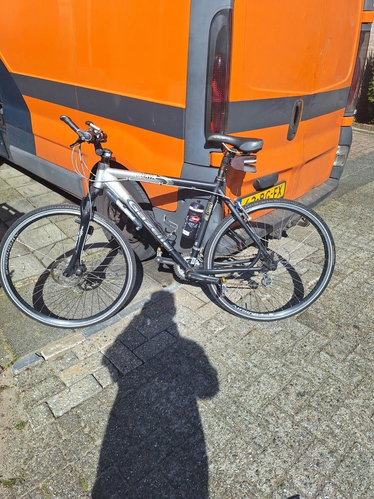 Lichte opknap gazelle mountainbike, Ophalen, Gebruikt, Heren, 49 tot 53 cm