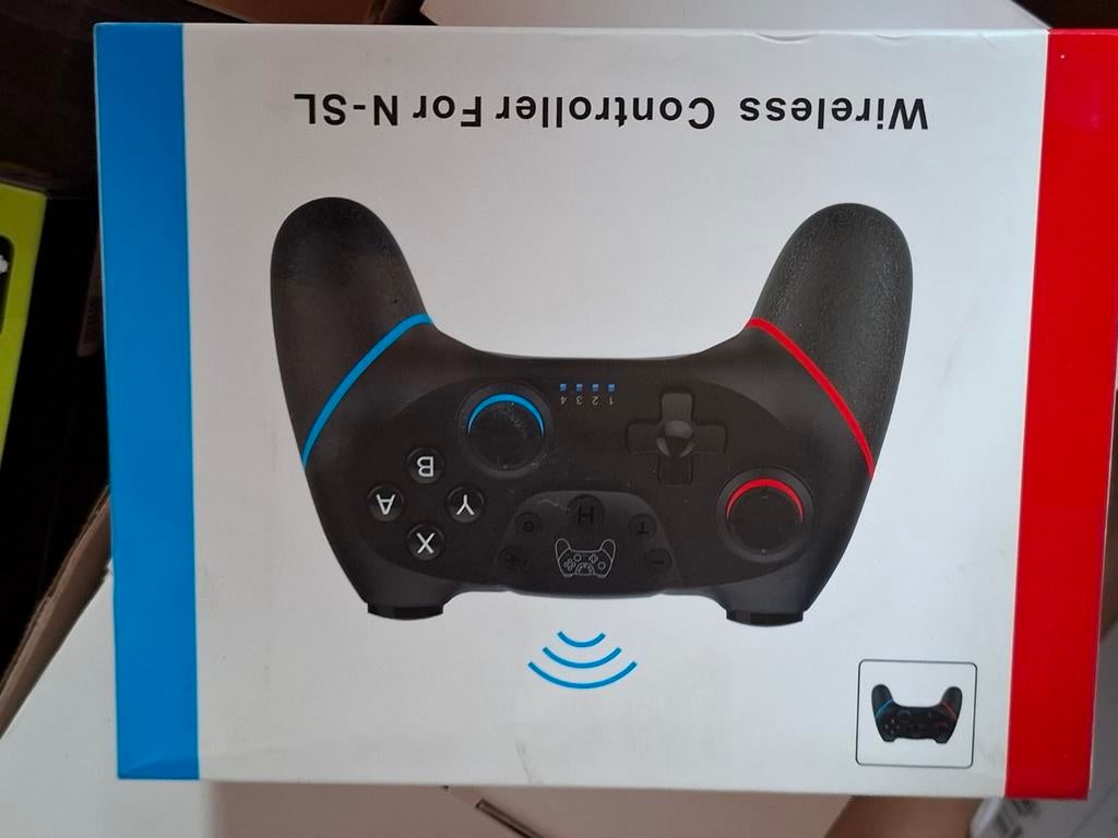 Draadloze Controller voor Nintendo Switch & PC met Turbo, Spelcomputers en Games, Spelcomputers | Nintendo Consoles | Accessoires