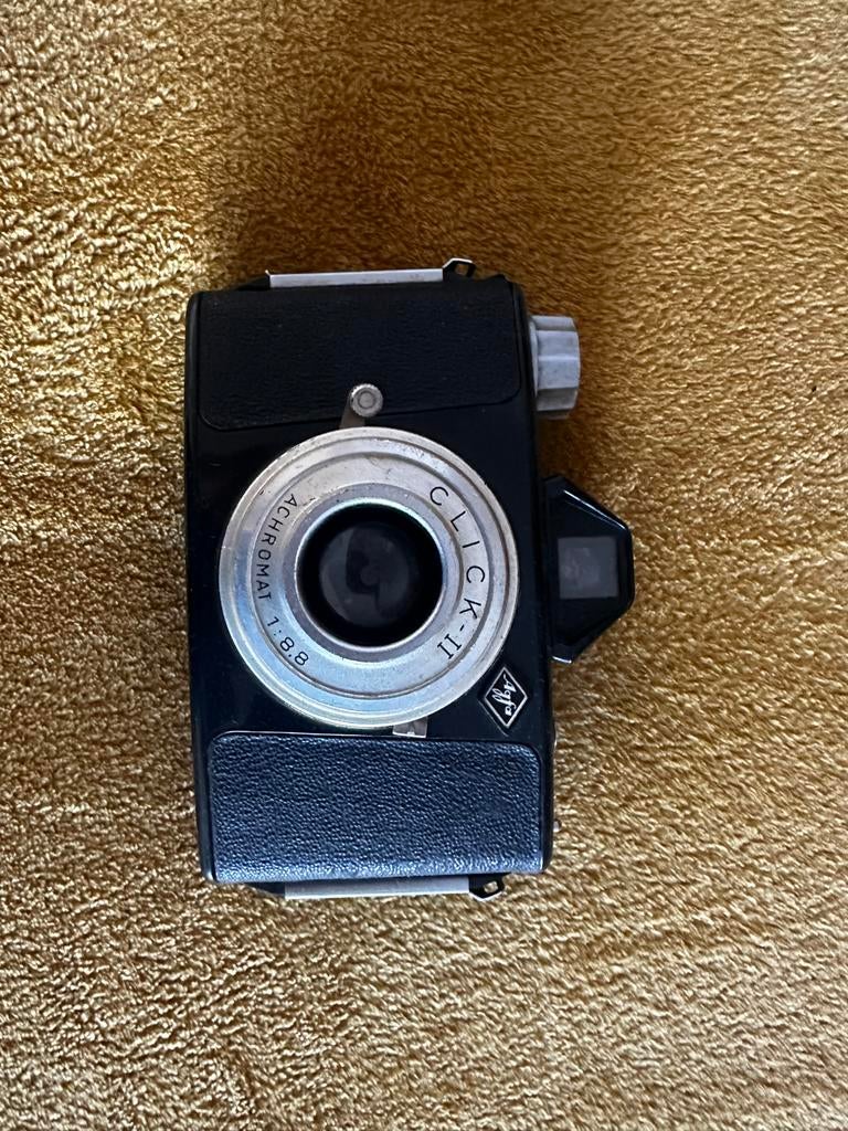 Vintage Agfa Click-II Camera - Decoratie, Ophalen of Verzenden, 1940 tot 1960, Fototoestel