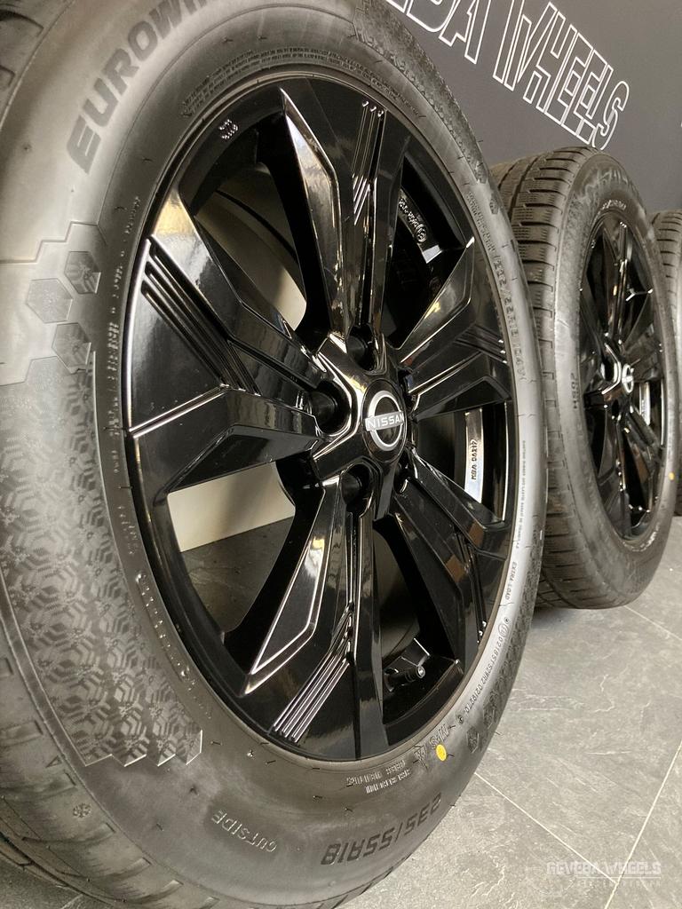 18” originele Nissan Qashqai J12 velgen + winterbanden 5x114, 18 inch, Gebruikt, -, -