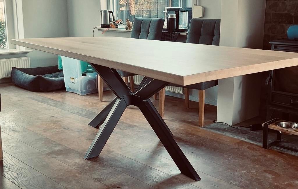 6-persoons eettafel van Huus, Ophalen, Gebruikt, 50 tot 100 cm, Vijf personen of meer