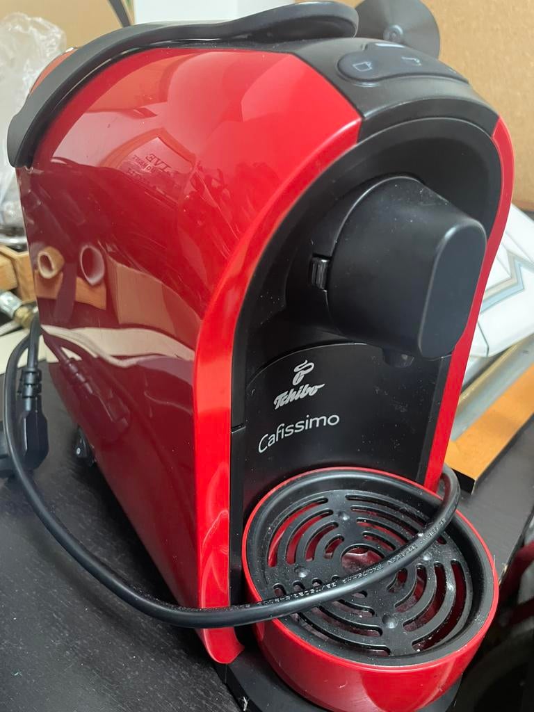 Tchibeo Cafissimo koffiemachine., Witgoed en Apparatuur, Koffiezetapparaten, Ophalen, Zo goed als nieuw, Koffiemachine