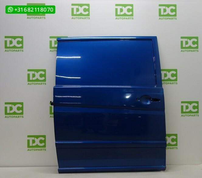 Mercedes Vito W639 ('03-'14) Schuifdeur rechts dicht blauw, Gebruikt, Deur, Mercedes-Benz, Rechts