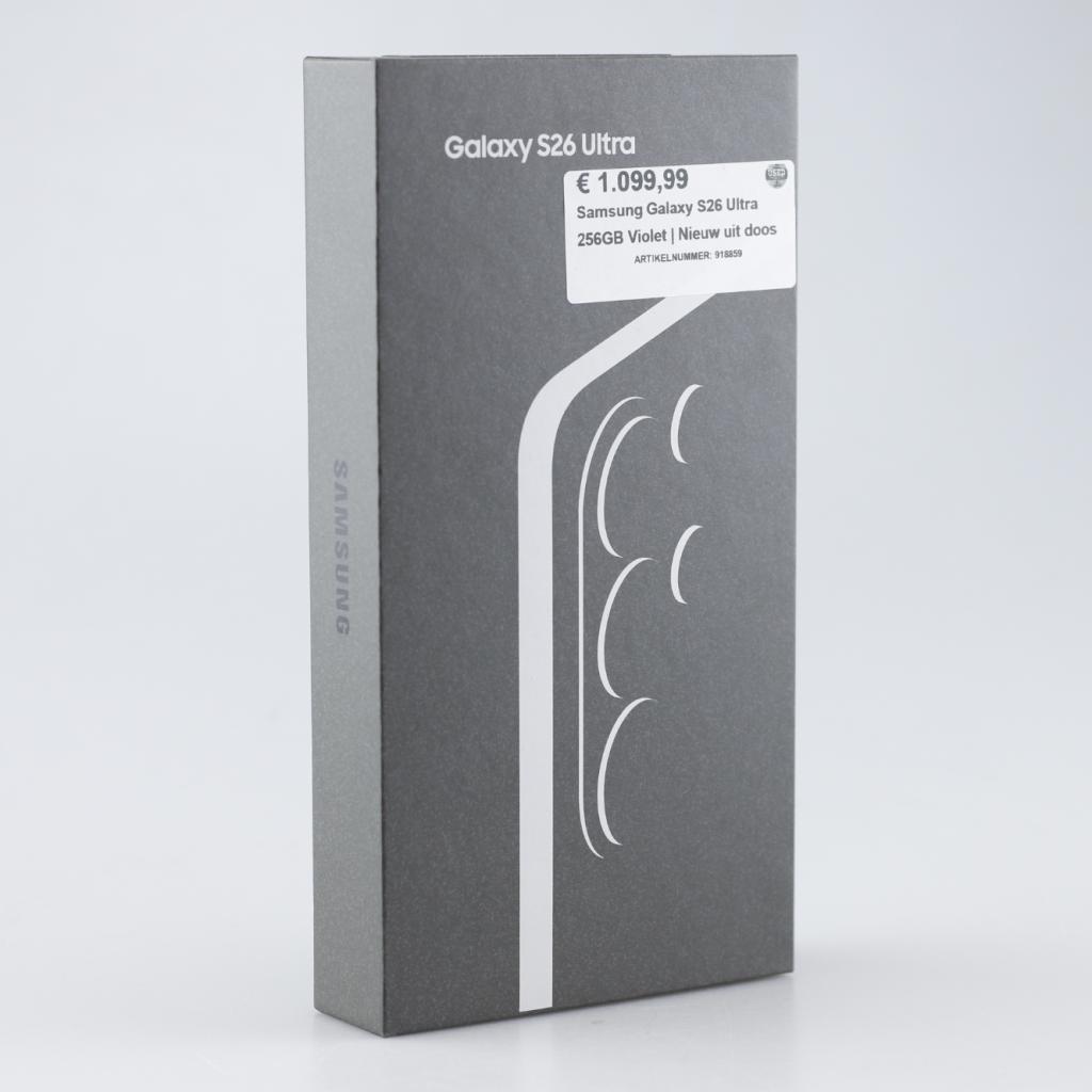 Samsung Galaxy S26 Ultra 256GB Violet | Nieuw uit doos, Samsung, Nieuw, Support@Samsung.com, 129, Samsung-ro, Yeongtong-gu
Suwon-si, Gyeonggi-do 16677
South Korea